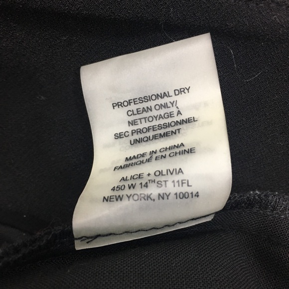Alice & Olivia Black sleeveless romper 2- CG211 - Picture 6 of 7